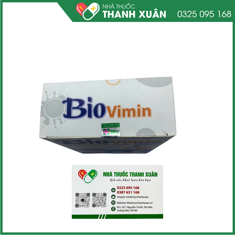 Men vi sinh Biovimin bổ sung lợi khuẩn, vitamin